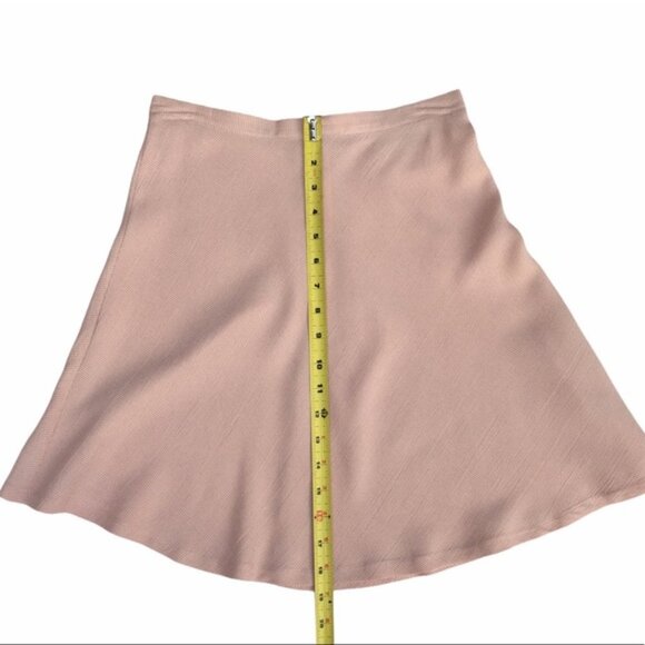 Vintage Le Château Pink Gingham A Line Mini Skirt Size 4 - Picture 3 of 8